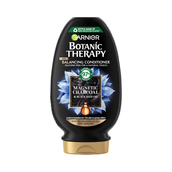 Garnier Botanic Therapy Magnetic Charcoal Conditioner tisztító balzsam hajra