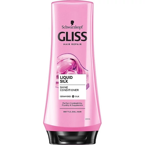 Schwarzkopf Gliss Liquid Silk regeneráló balzsam 200 ml