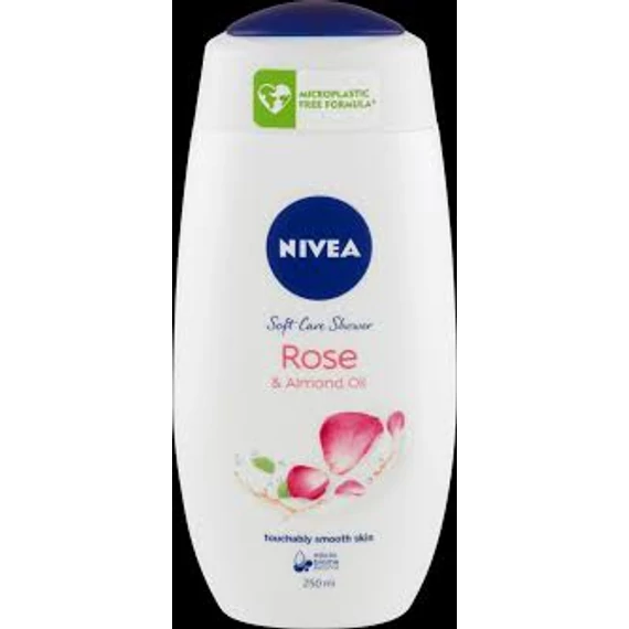 Nivea Krémtusfürdő Care&amp;Roses, 250 ml