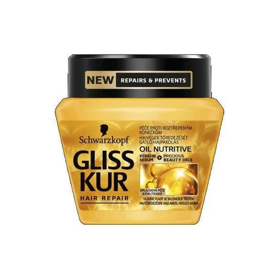 Gliss Kur Intenzív Hajmaszk Tápláló Olajjal