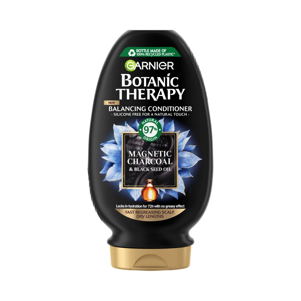 Garnier Botanic Therapy Magnetic Charcoal Conditioner tisztító balzsam hajra