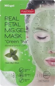 Purederm Green Tea Kollagénes fátyolmaszk
