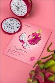 KORIKA SuperFruits Dragon Fruit - Calming Sheet Mask nyugtató hatású gézmaszk 25 g