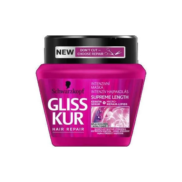 Schwarzkopf Gliss Kur, Supreme Length Hajmaszk