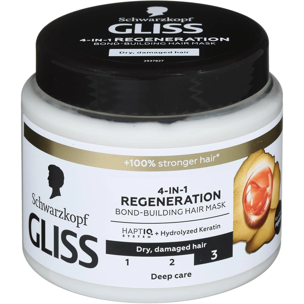 Schwarzkopf Gliss Hajmaszk 4in1 Regeneráló 